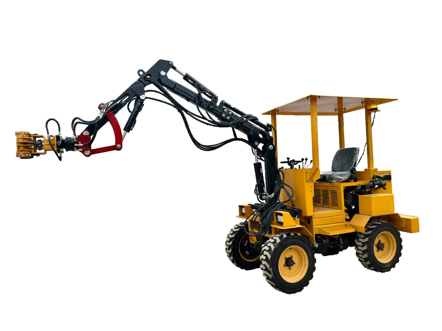 礦用鉆桿輔助安裝車