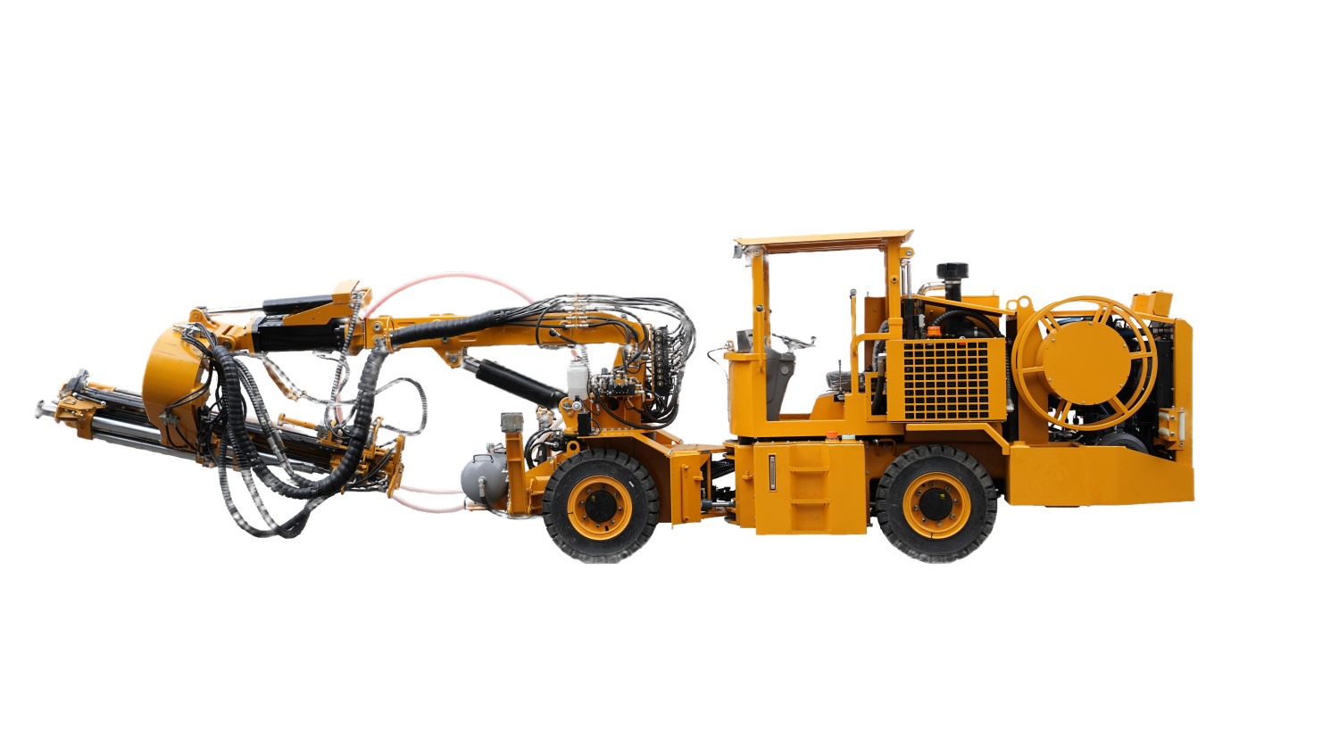Mining hydraulic roof bolter