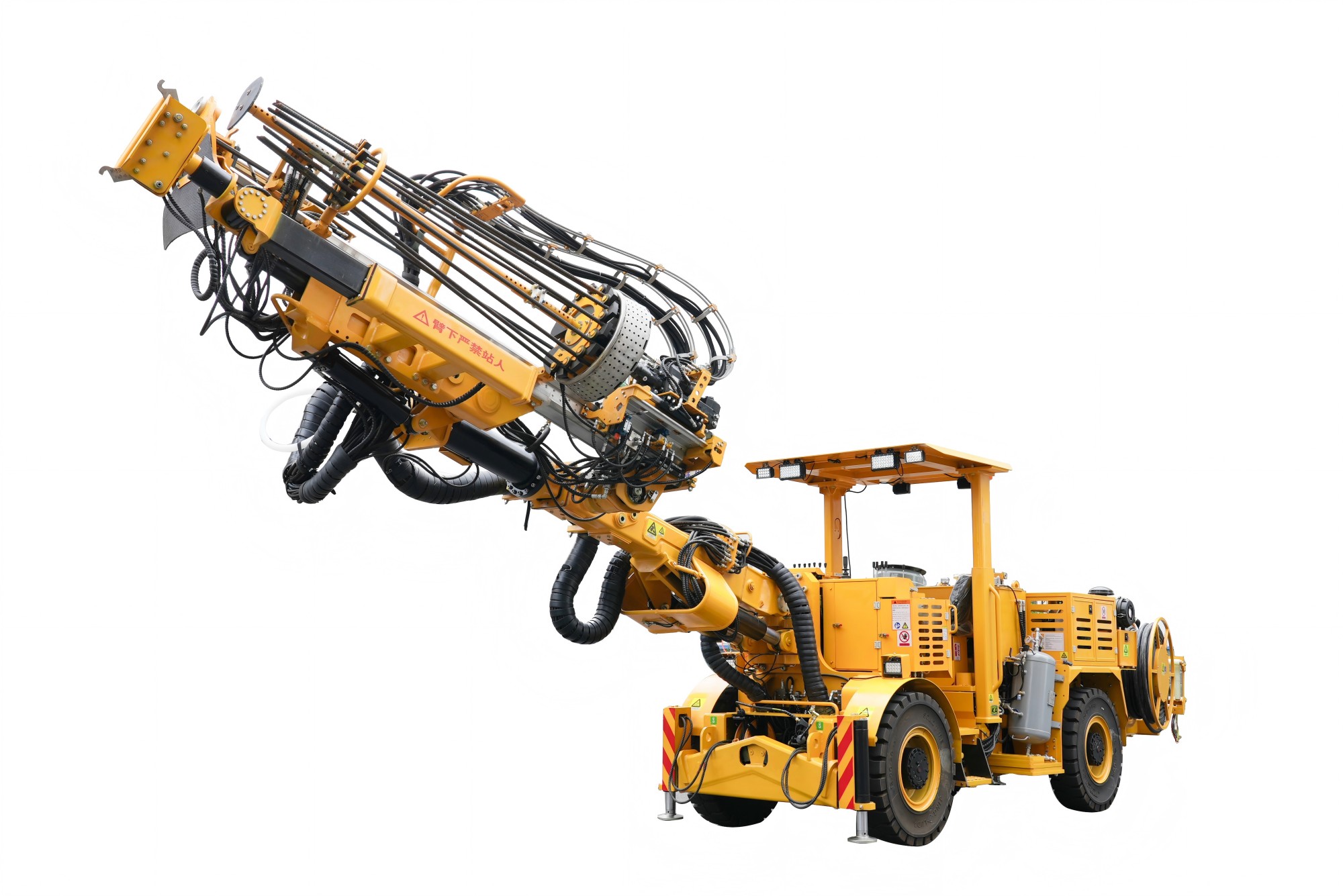 Mining hydraulic roof bolter