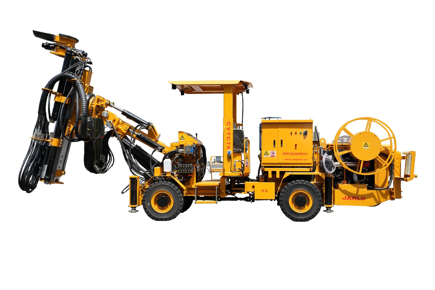 Mining hydraulic drill jumbo