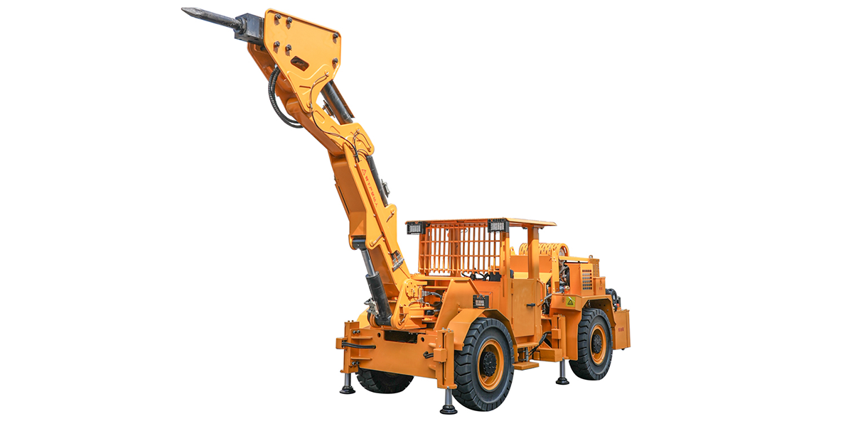 Mining breaking truck