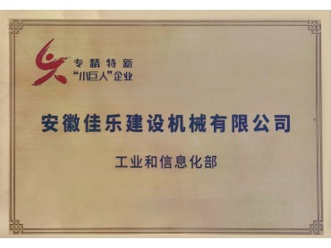 National Specialized, Innovative and Small Giant Enterprise