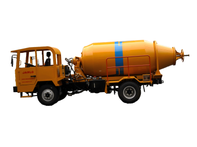 Mining concrete mixing transporter